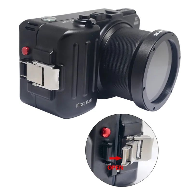 Mcoplus водостойкий Чехол для камеры Sony a6000 100 м/325ft Сплав производства подводный