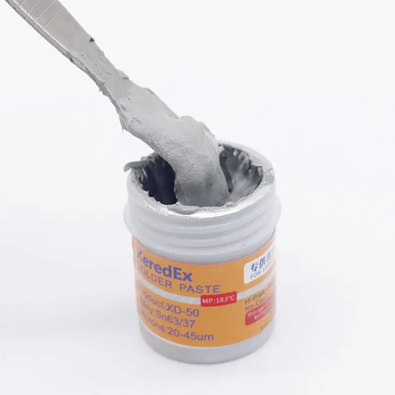 XD-50 Solder Paste Flux With Lead Phone BGA Rework Reflow SMT Soldering | Инструменты