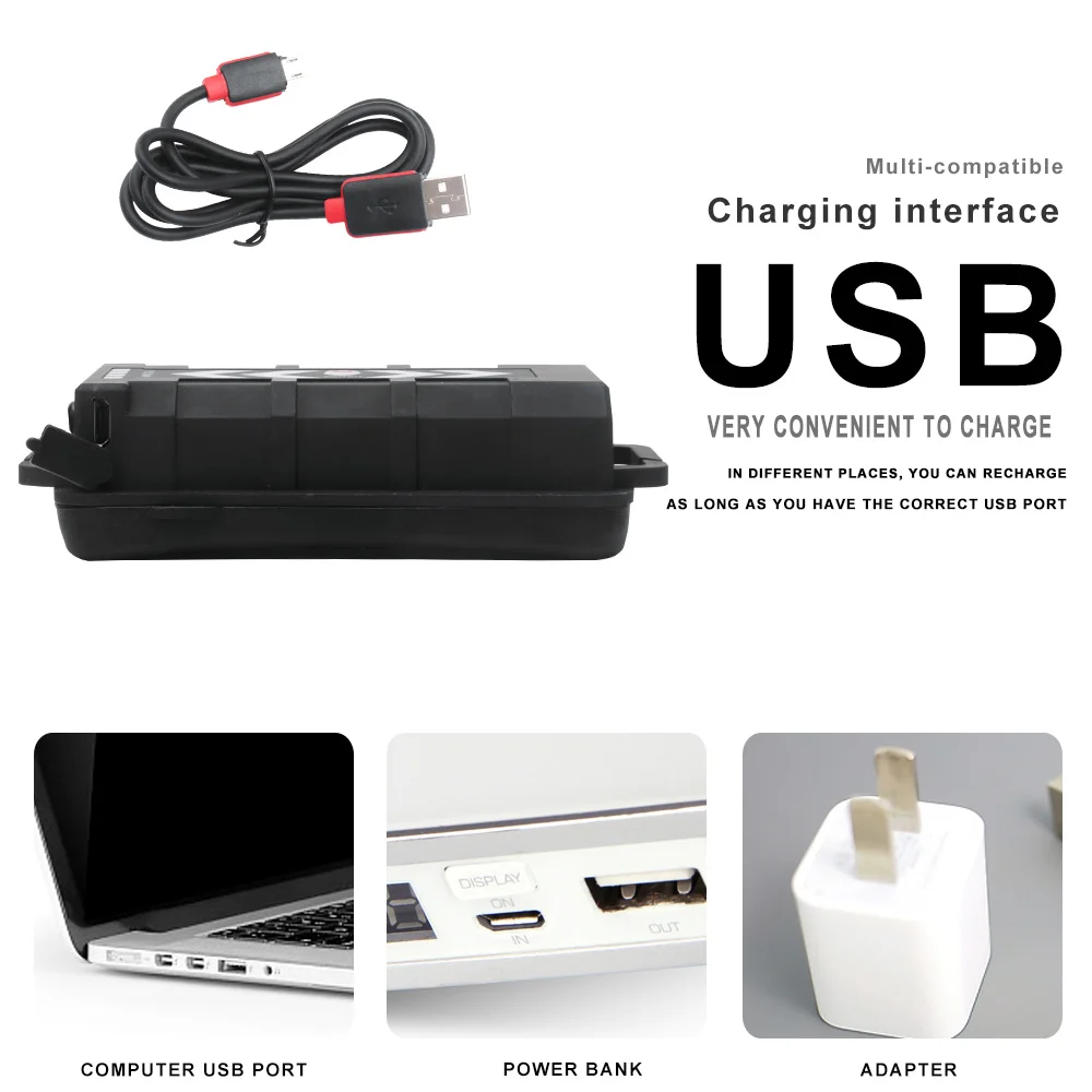 BORUiT XM L2 XPE светодиодный налобный фонарь 18650 лм 9 режимный мощный перезаряжаемый