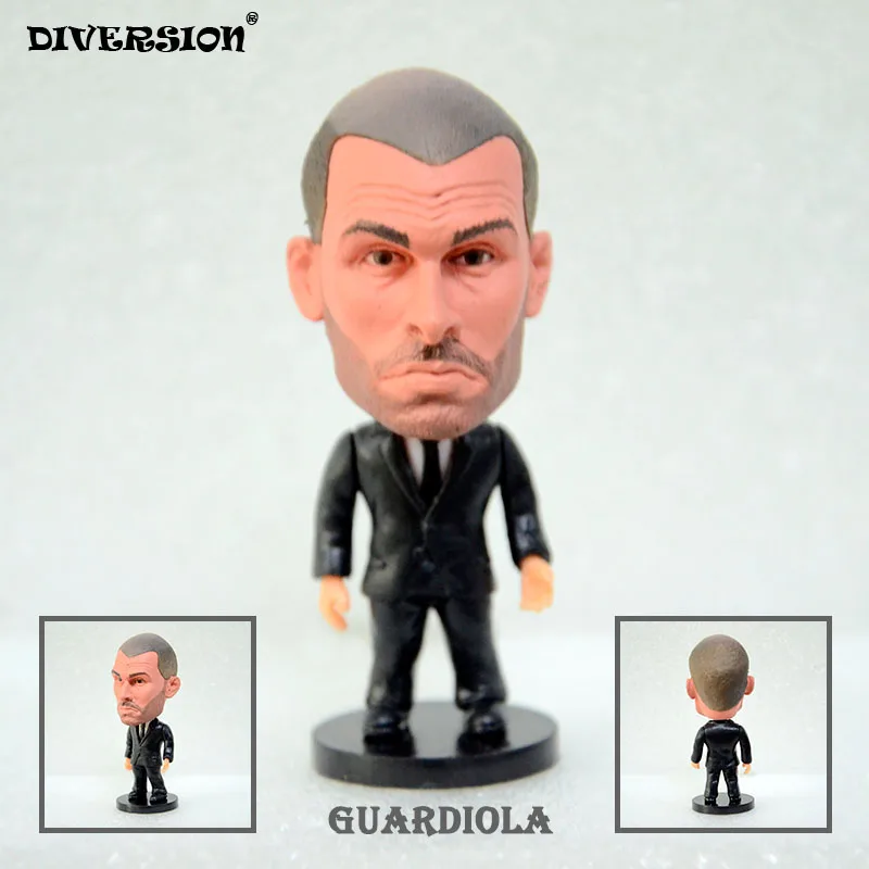 Soccerwe footabller фигурка футбольного тренера GUARDIOLA (MC) 2 5 &quotкуклы|figurine action|soccer figurinesfigurine