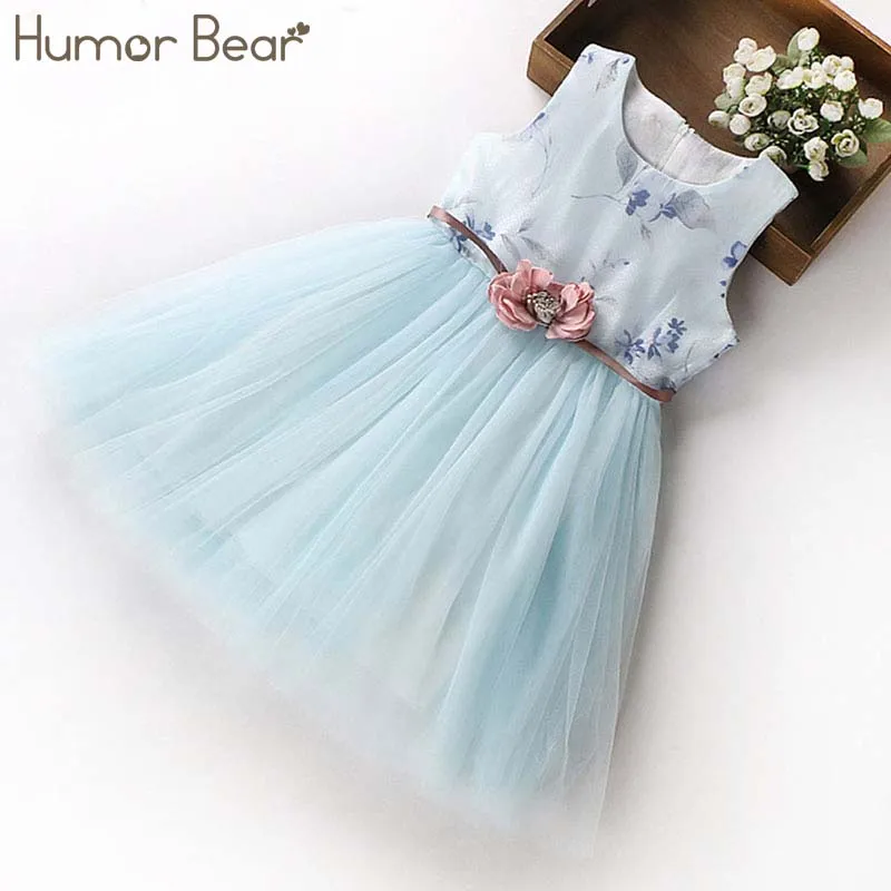 Humor Bear/ новые модные стильные комплекты одежды для девочек, детская одежда с объемными цветами, комплекты детской одежды