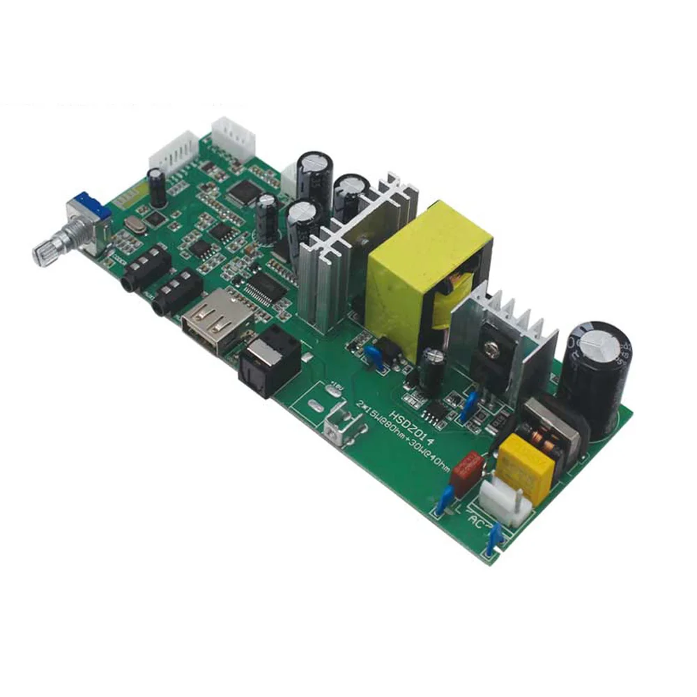 AIYIMA AC85V~ 260 в 2,1 канальный высокий бас Bluetooth 4,2 аудио AC Высокая точность HIFI Цифровой усилитель мощности плата для домашнего кинотеатра