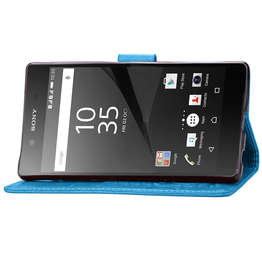 Чехол-книжка для Sony Xperia Z5 Compact Z5compact E5823 E5803 чехол-Кошелек из искусственной кожи mini Z