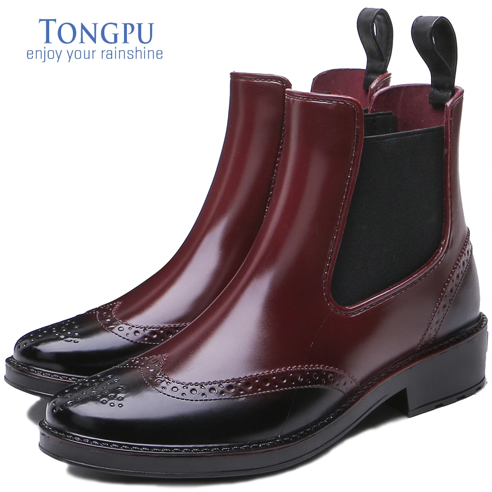 TONGPU женские высокие ботинки челси 27 138|rain boots|boots westernwestern boots |