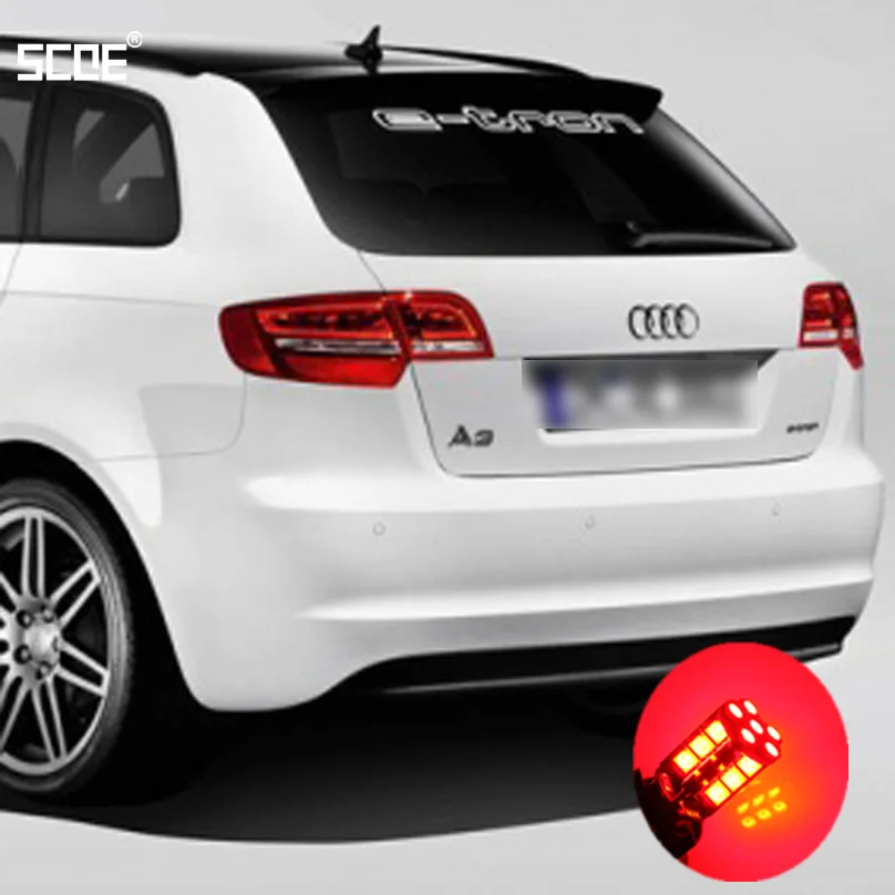 Для Audi A3 A4(B8) Allroad A4(B8) Avant SCOE новинка 2X 22SMD светодиодный стоп сигнал заднего стояночные огни автомобиля для укладки волос