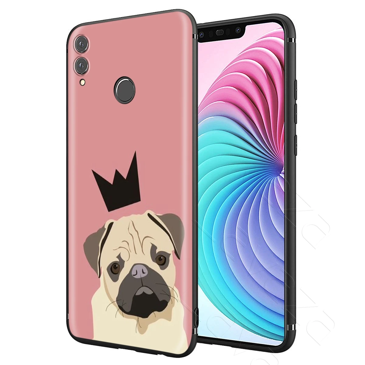 Lavaza животных изображением симпатичного мопса или чехол для Huawei мат 30 20 Honor 6a 7a 7c 7x