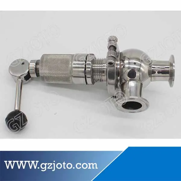 

Food Grade Sanitary Spring Loaded Safety Valve