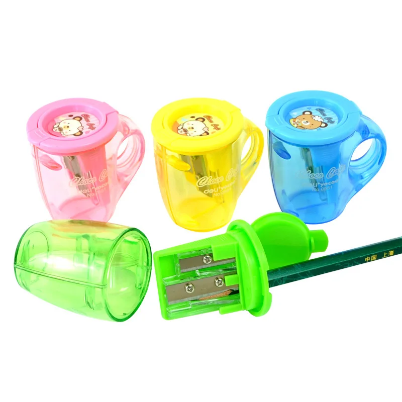 Оптовая продажа милая кавайная точилка для карандашей с животными свиньей