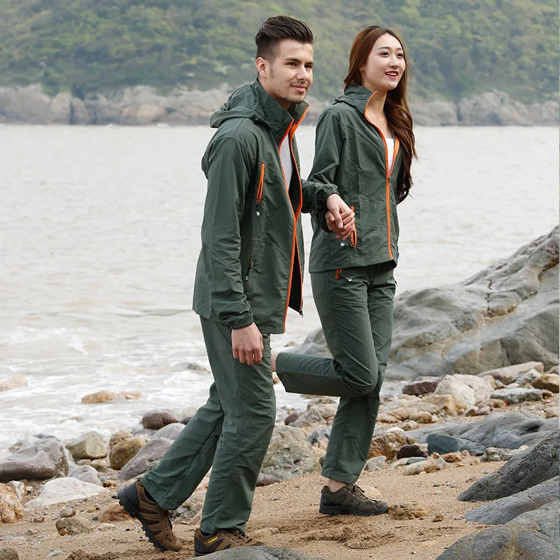 Мужская и женская куртка для кемпинга рыбалки активного отдыха спортивные брюки