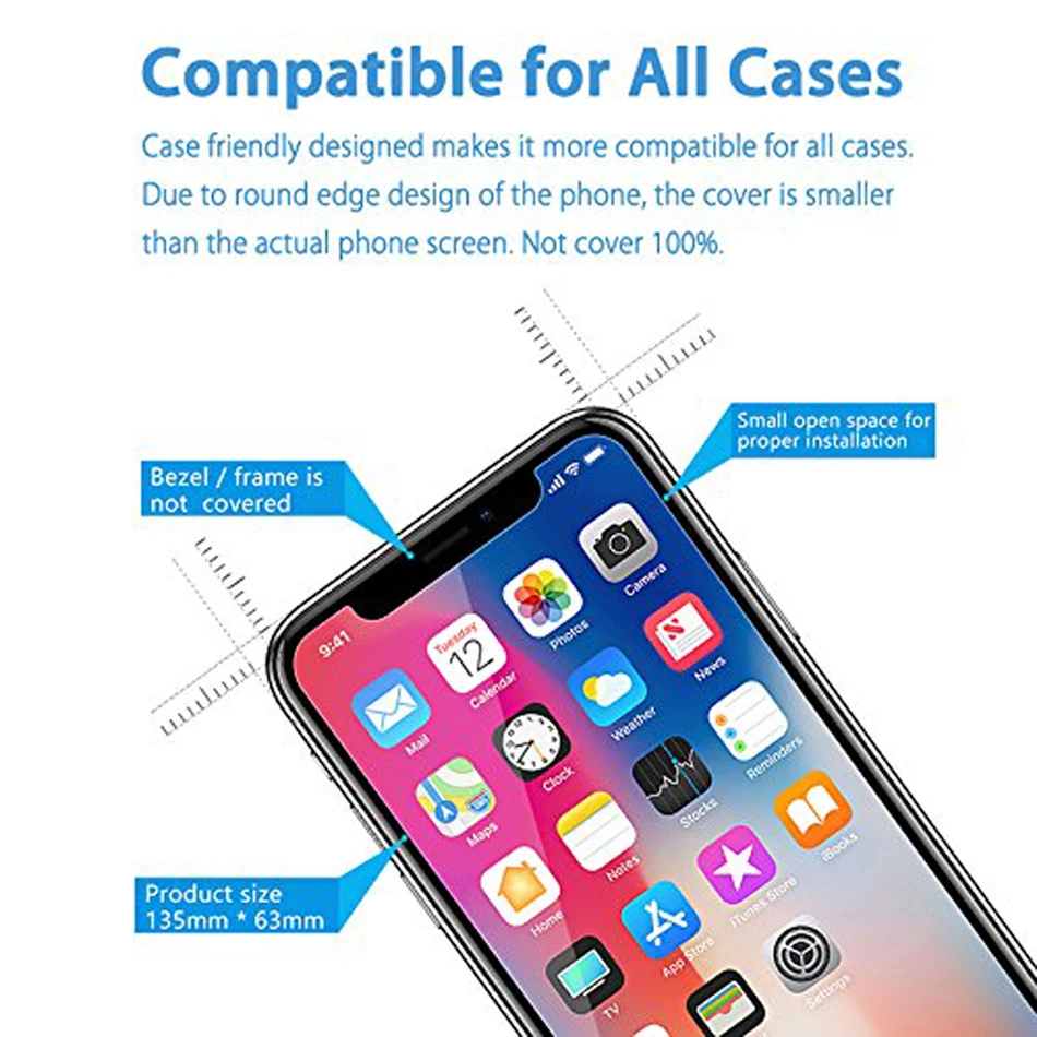 9D защитное стекло Oppselve для iPhone X защита экрана 11 12 Pro 8 Xr Xs Max закаленное на 6 6S Plus |