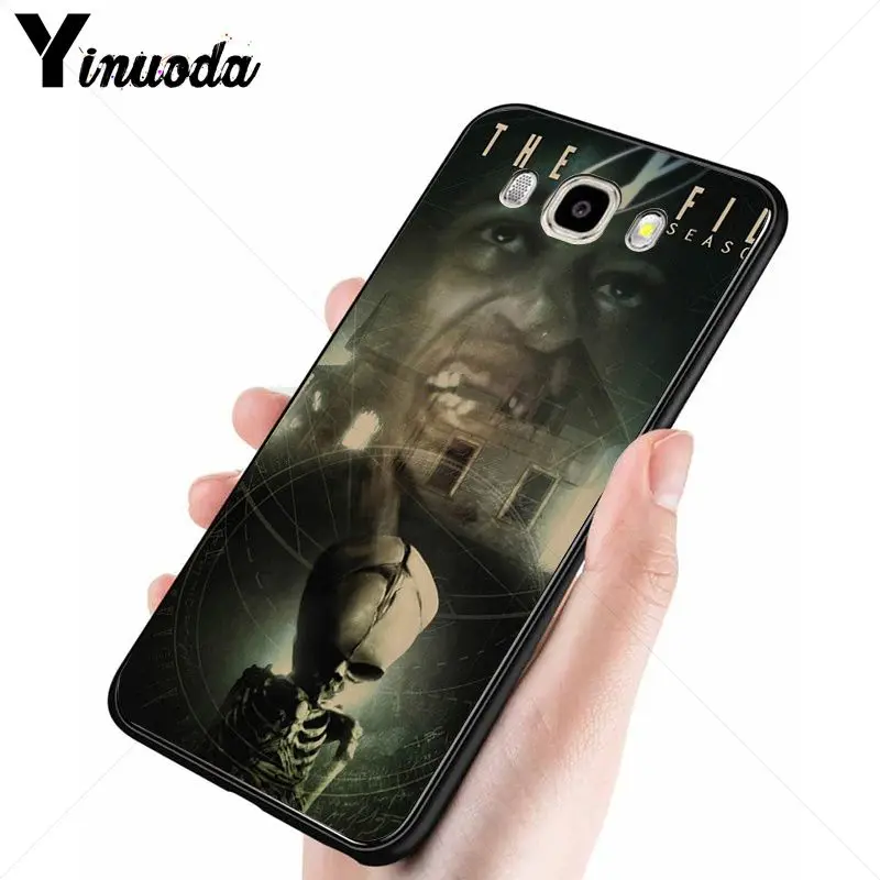 Yinuoda X-file Alien UFO ретро плакат крафт-бумага чехол для телефона Samsung Galaxy j6plus j7prime j8 j2prime