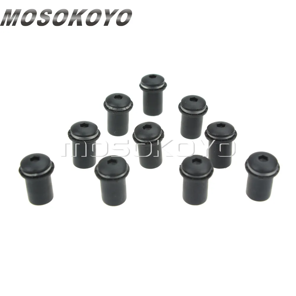 Винты для ветрового стекла M5 * 15 мм винты экрана гайка комплект обтекателей