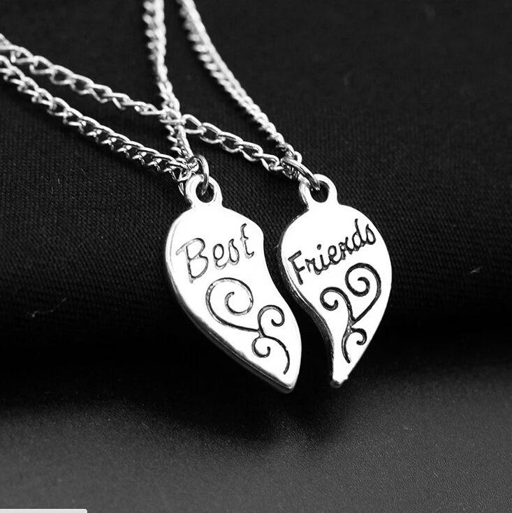 Лучшие друзья цепочка с подвеской I Love You to the Moon and Back ожерелье ручной работы