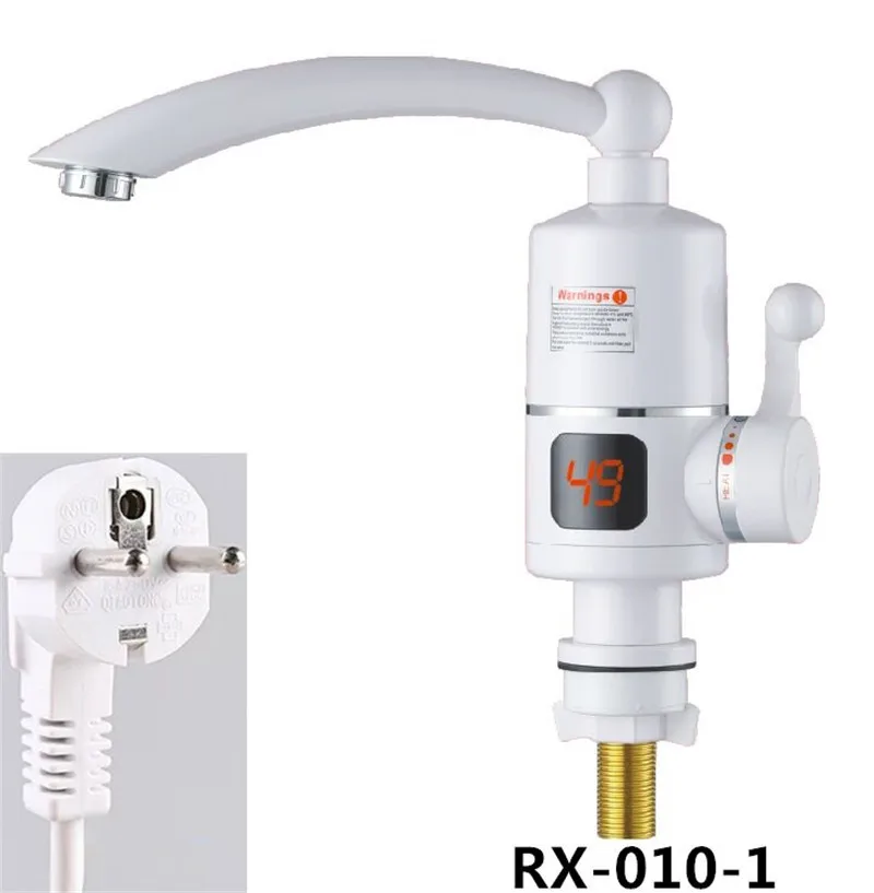 RX 010 1U цифровой дисплей кран для быстрой горячей воды электрический