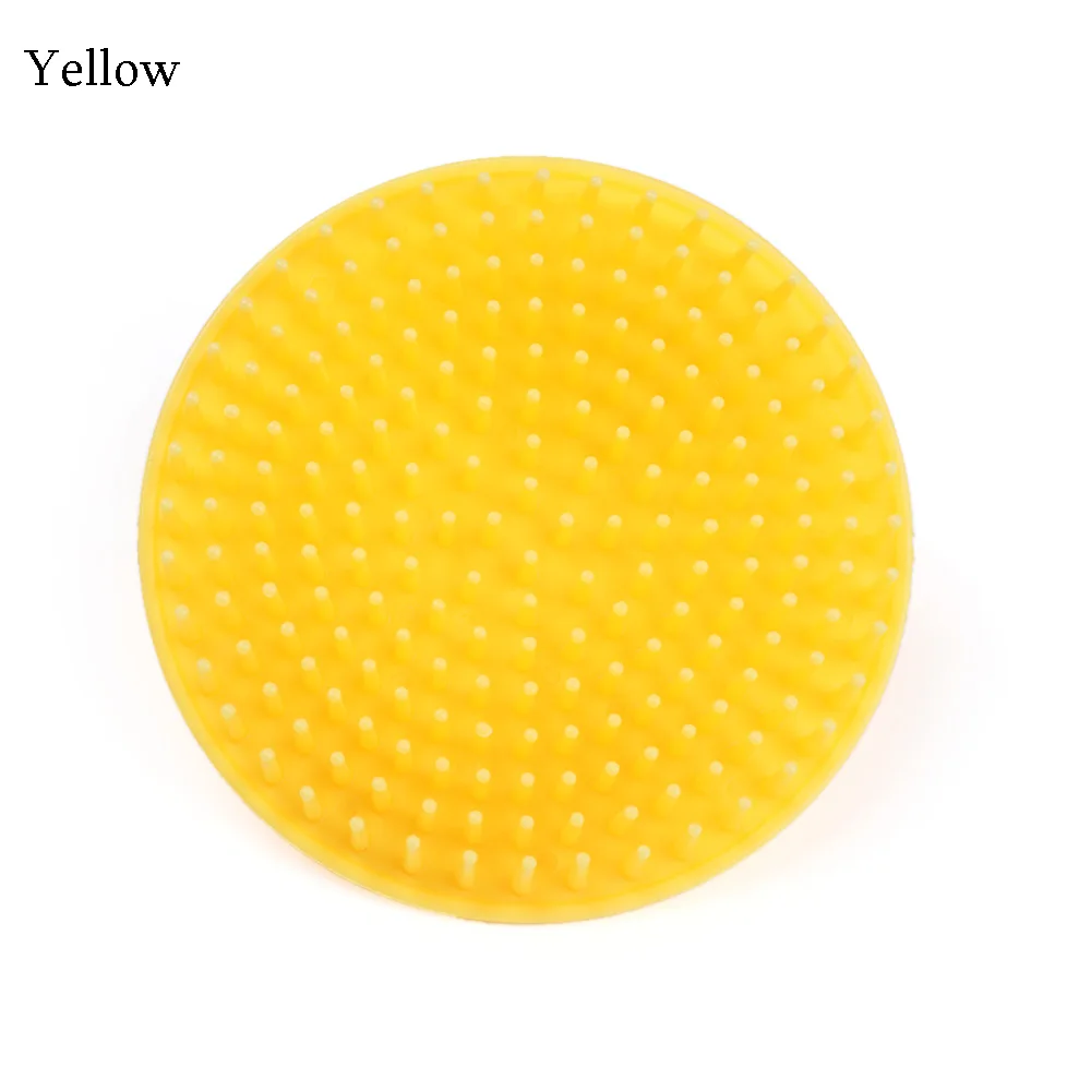 Yellow (02) 1 шт. Массажная расческа леопардовая Антистатическая ручка широкая зубная расческа для волос распутывание салон Инструменты для укладки Парикмахерские аксессуары - Цвет: Yellow (02)