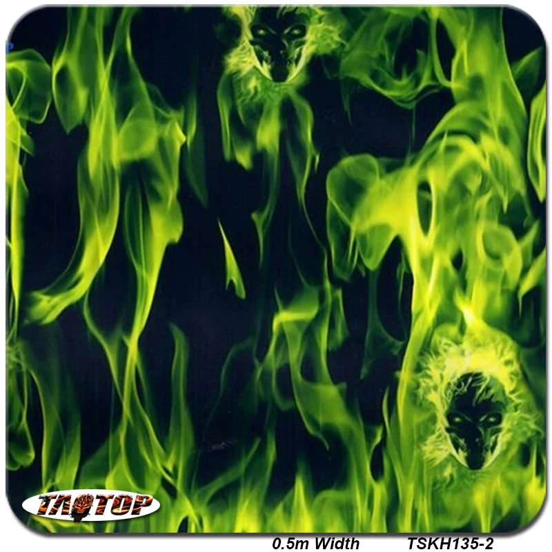 Гидрографическая пленка жидкое изображение с эффектом пламени 0 5 м * 20