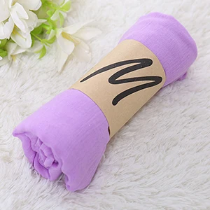 Light Purple Модный однотонный хлопковый льняной женский шарф зеленый теплый плащ осень зима Дамский шарф Вуаль Женская шаль Женский Пашмина - Цвет: Light Purple