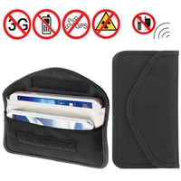 universal anti signal case cover rf signal blocker shield bag mobile phone gps anti radiation large size pouch anti for iphone