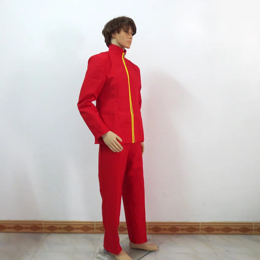 YuYu Hakusho Ghost Fils Poltergeist Report Kurama Shuichi Minamino школьная форма карнавальный костюм|cosplay