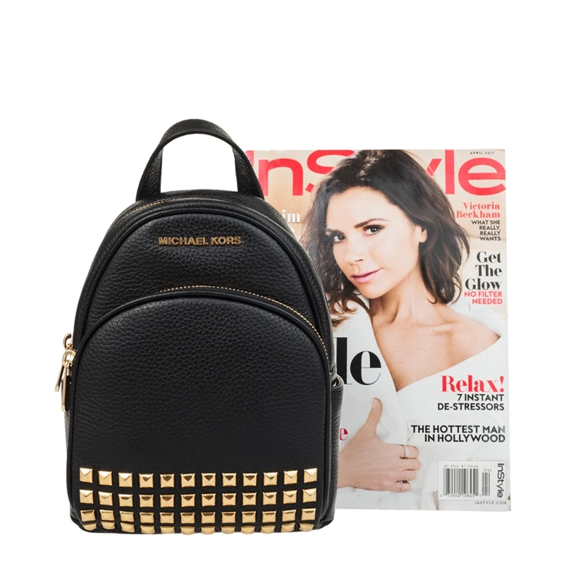 Рюкзак с шипами Майкл Корс из кожи Abbey XS 35T7GAYB1L | Багаж и сумки