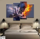 4 панели плакат из аниме Моя геройская Академия, холст с принтом, картина для гостиной, настенное искусство, Декор, картина, плакат