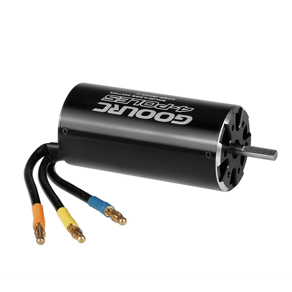 Оригинальные детали GoolRC RC 4082 1900KV 4 полюса бесщеточный Бесконтактный двигатель