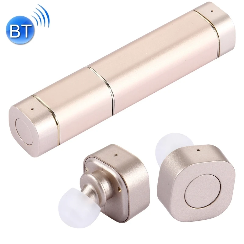 Губная помада стиль беспроводные стерео наушники в ухо Беспроводная спортивная