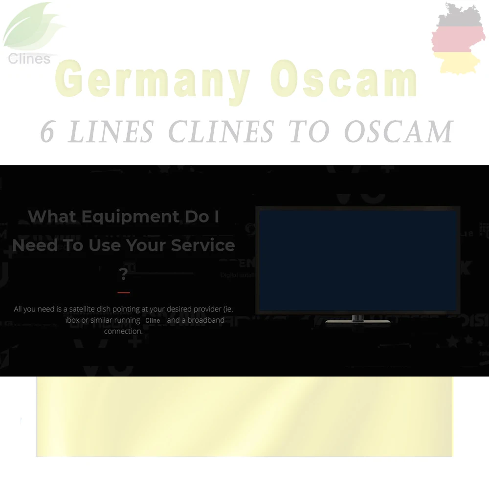 Oscam Германия cline стабильные линии на 1 год Европа Clines сервер для vu+ solo duo se спутниковый ТВ приемник декодер