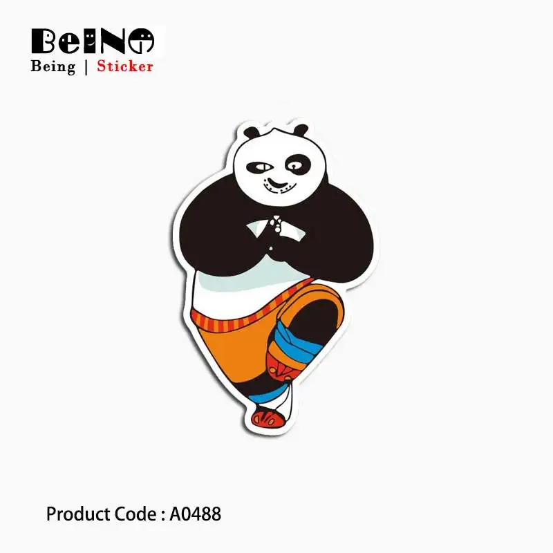 panda sticker cute animal fatty waterproof suitcase boxes laptop guitar luggage skateboard bicycle toy lovely A0021 stickers | Игрушки и