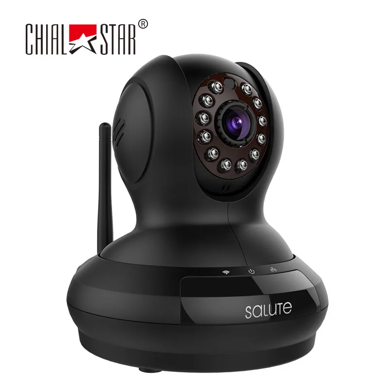 Wireless Wi-Fi Baby Pet Monitor IP Security Surveillance HD Video &amp Audio Record Cameras with Pan Tilt IR-CUT Microphones |