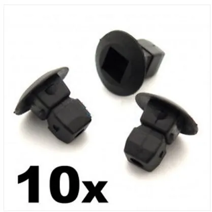 

10x Plastic Grommets, Lock nuts, Expanding Nuts- For SEAT Bumper, Trim, Shields etc