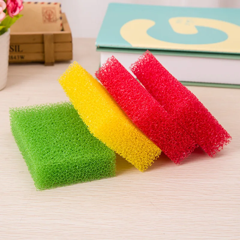 Домашний Кухня люфа Ткань для очистки и Губка из нетканого материала