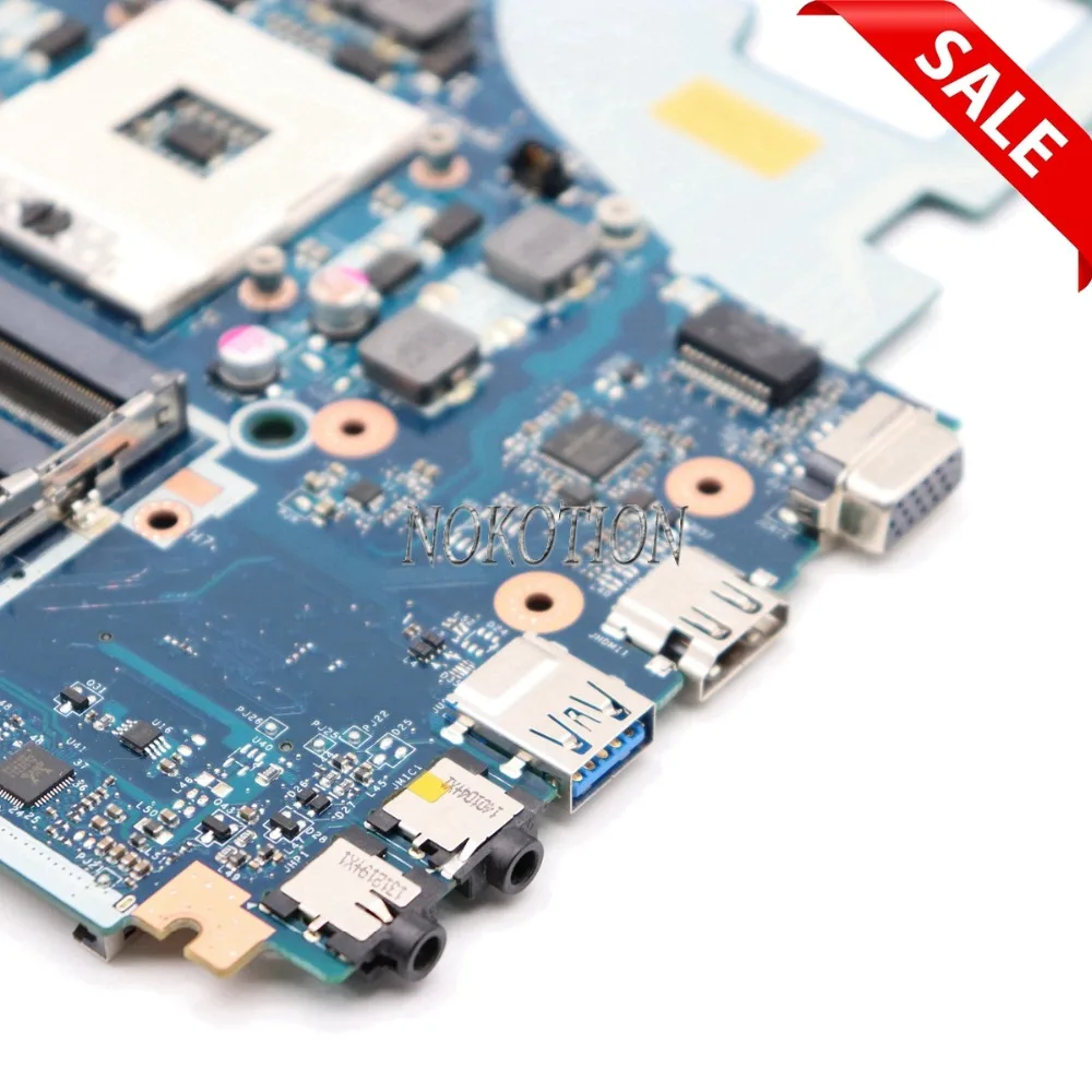 NOKOTION материнская плата для ноутбука ACER Aspire E1-571G V3-571G V3-571 NBM6B11001 Q5WV1 LA-7912P 710 м GPU HM77