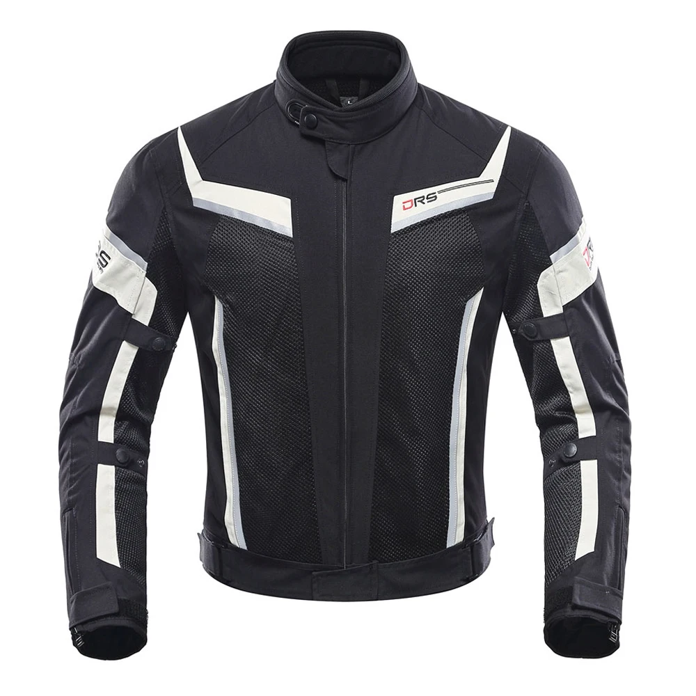 D-185M Black Jacket DUHAN мотоциклетная куртка Мужские брюки мото летний защитный мотоциклетный костюм сетчатый мото гоночные куртки одежда мотобайкер Блузон - Цвет: D-185M Black Jacket