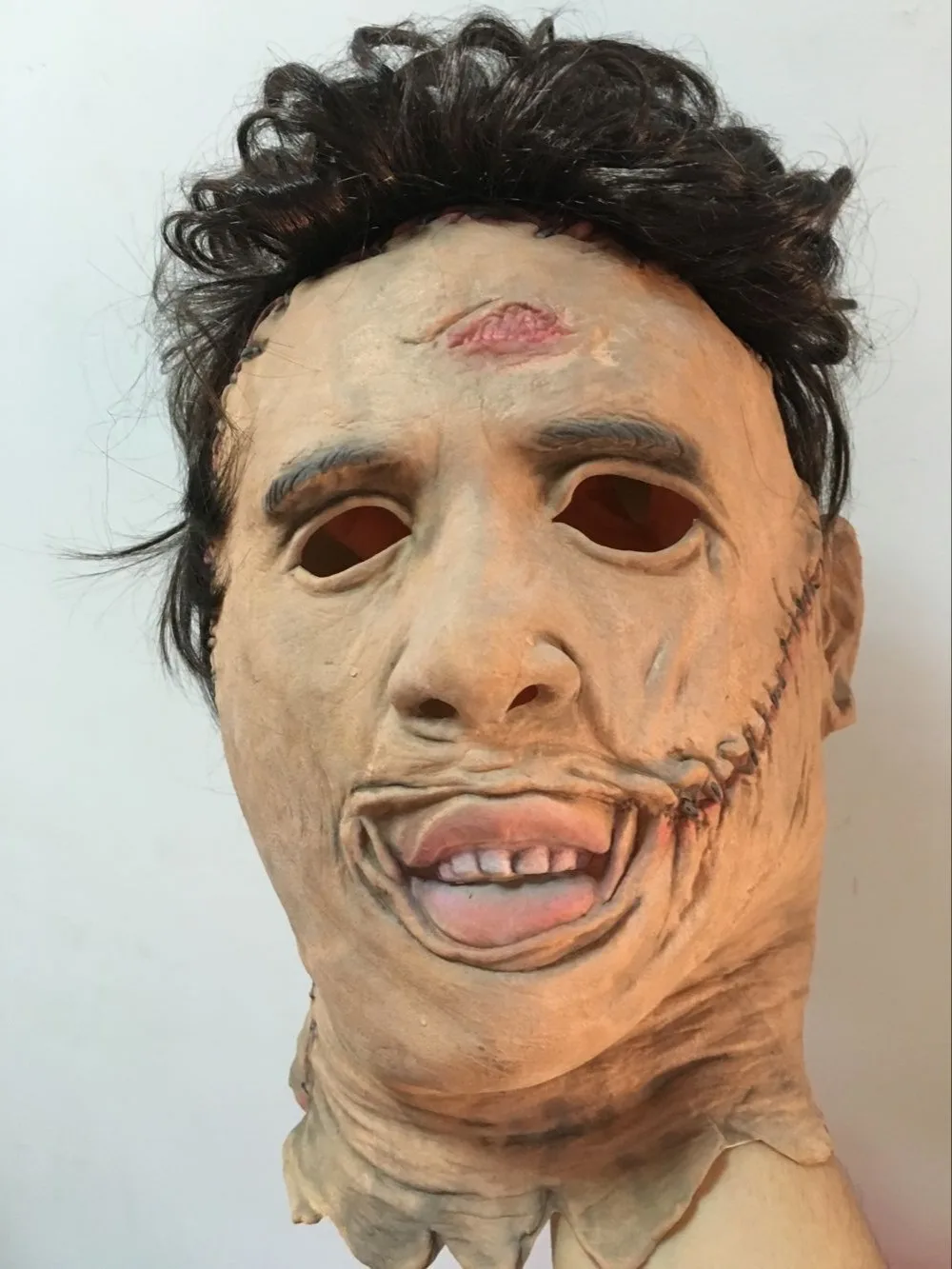 YOTOP Texas Chainsaw резня кожаные маски для лица Латекс страшный Фильм Хэллоуин косплей