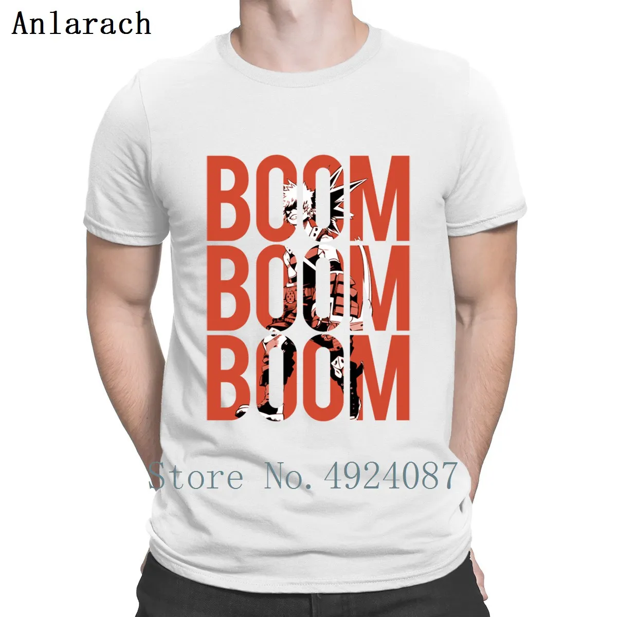 Футболка Boom Bakugou Katsuki сайты весенняя одежда мужские топы футболка хлопковая