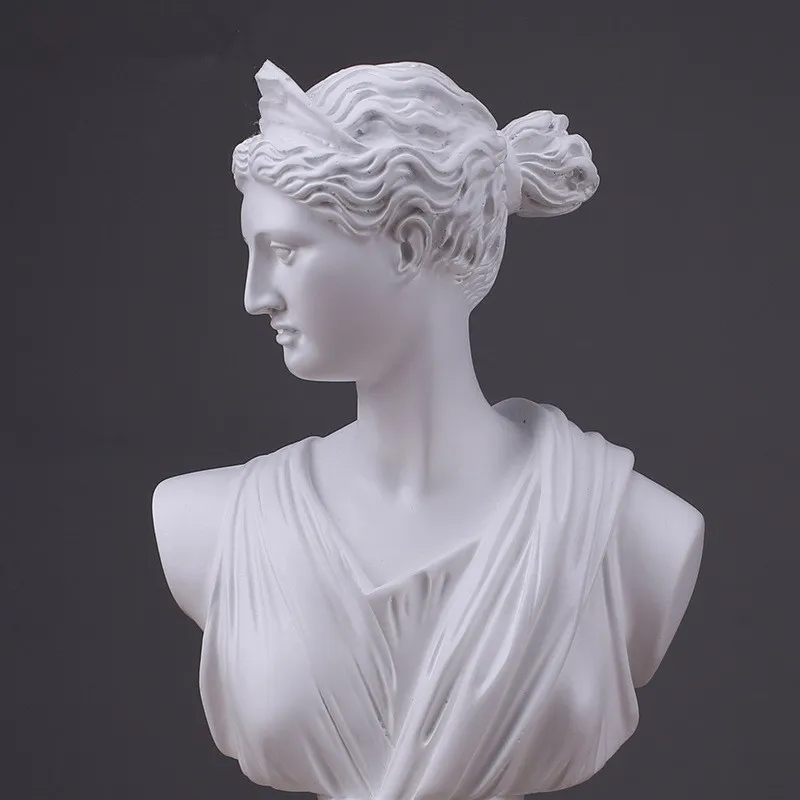 Скрепленный мраморный бюст Diana of Версаль Скульптурный из смолы греческая