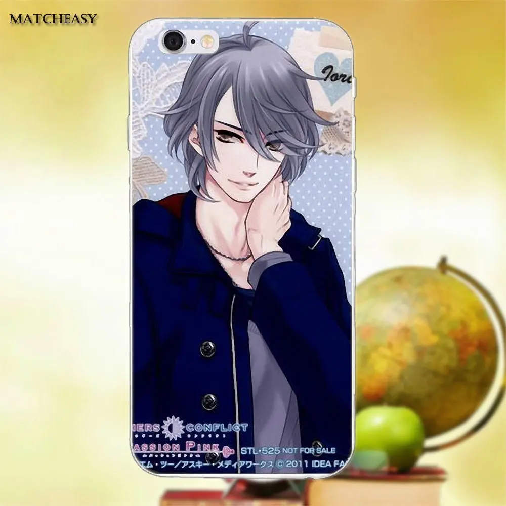 Мягкая Мода для Apple iPhone X XS Max XR 4 4S 5 5C SE 6 6S 7 8 Plus Anime Brothers Conflict | Мобильные телефоны и