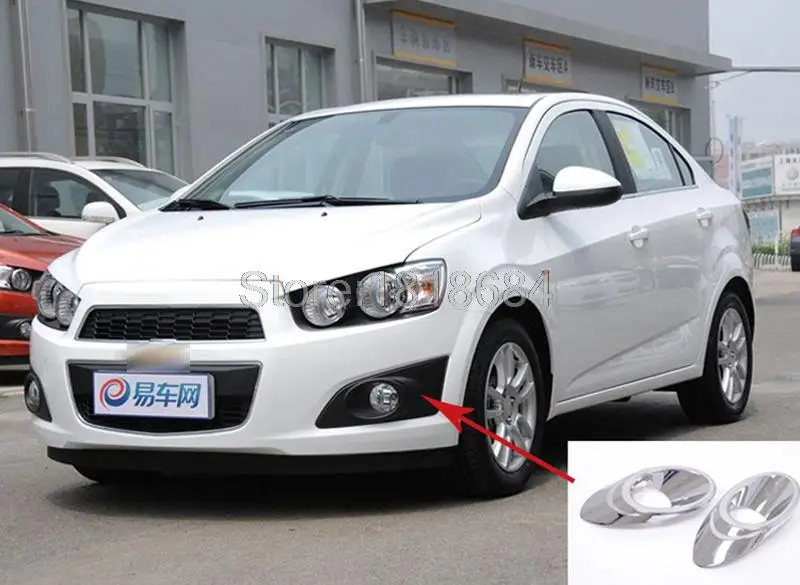 Для Chevrolet Aveo 2011 2014 Высокое качество ABS хромированный пластик внешняя передняя