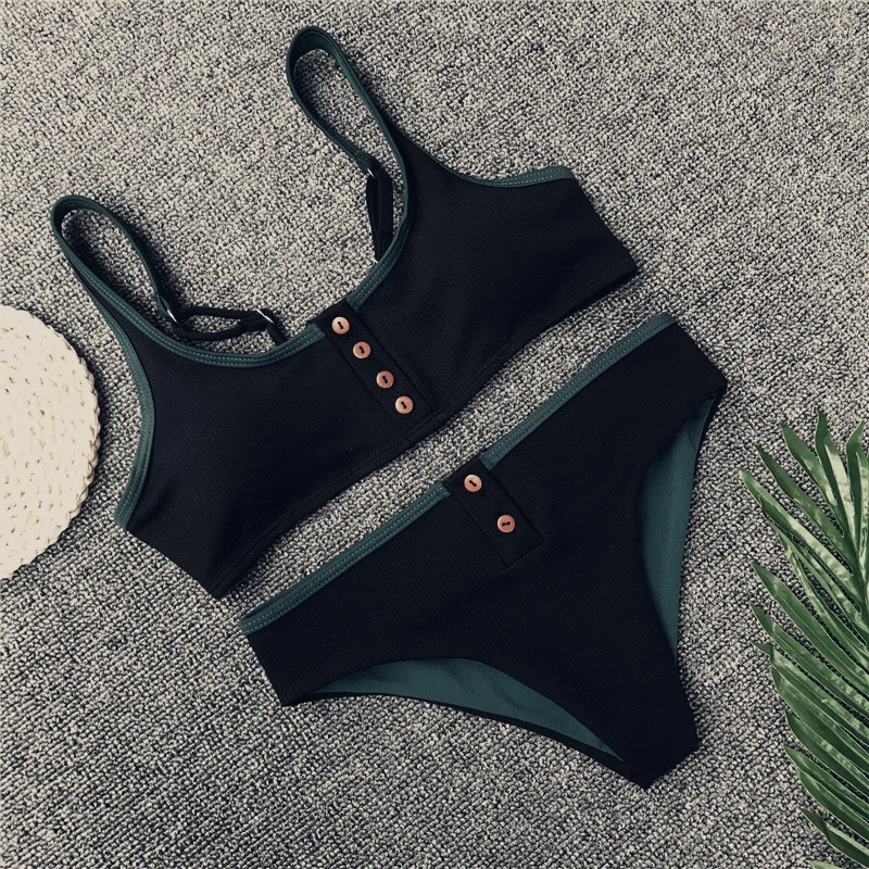 Бикини 2018 купальник женский Maillot De Bain Femme сексуальный чистый комплект бикини на