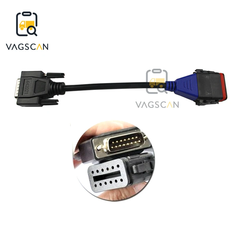 

USB Data Link 125032 adapter cable PN 442021 Diesel Truck Diagnostic tool