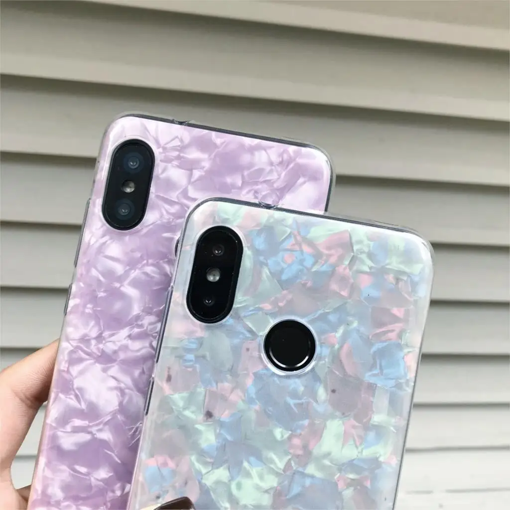 Marble Protective For XiaoMi RedMi Note 6 Pro Cover Clear TPU 6A 5A 5 4A 4X Soft Case A2 Lite A1 6X 5X 5s Plus 8 SE F1 MAX 3 |