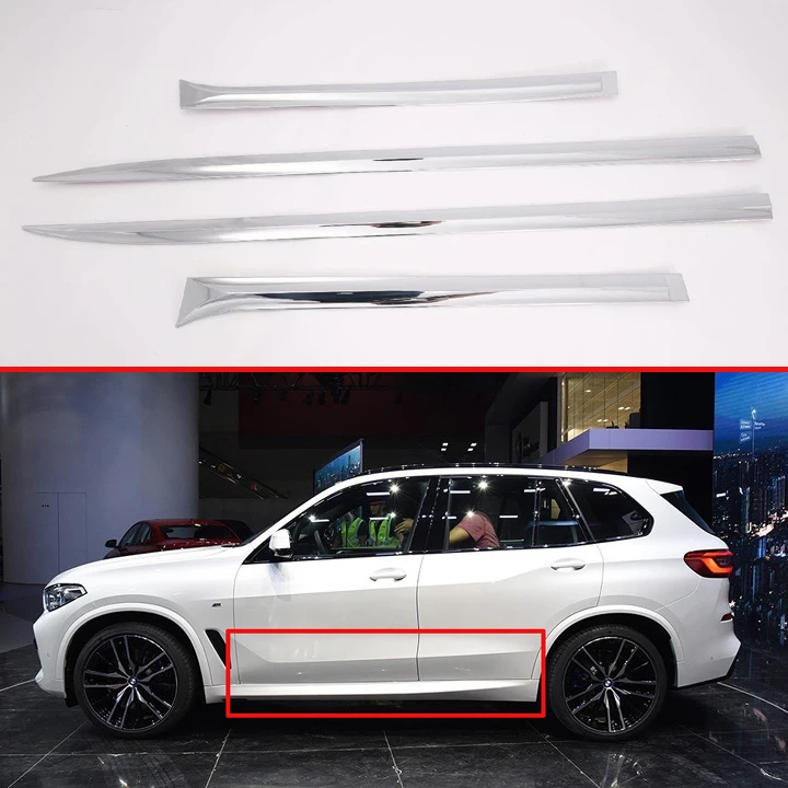 Для BMW X5 G05 2019 2020 автомобильные аксессуары ABS Хром Боковая дверь|Хромирование| |