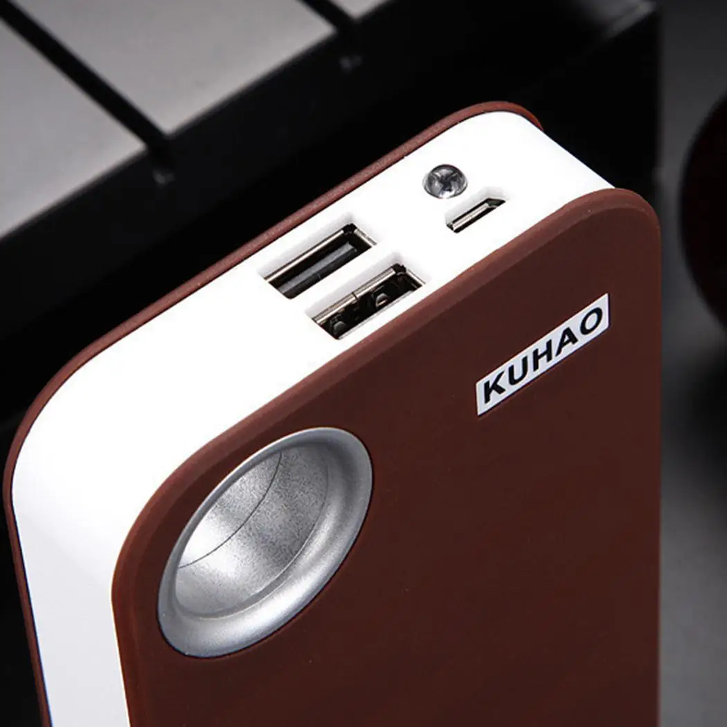 Dual USB 5*18650 Батарея Мощность случаях банк DIY банка Box не прилагаются ЖК дисплей