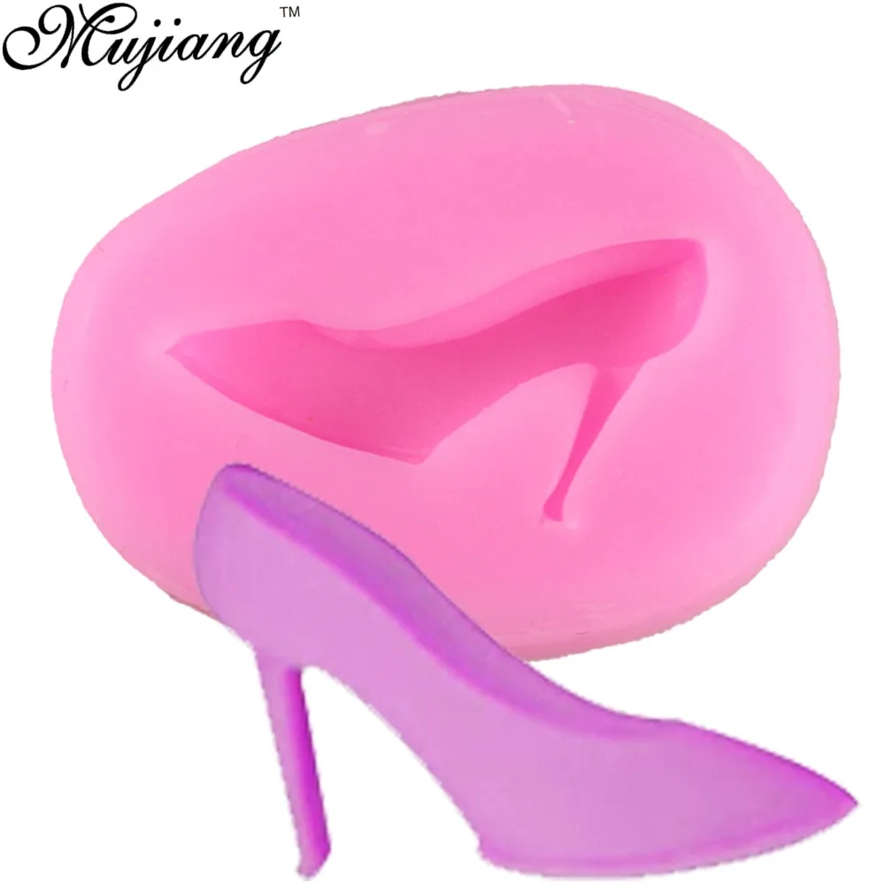 Силиконовые формы Mujiang сделай сам на высоких каблуках для шоколада конфет