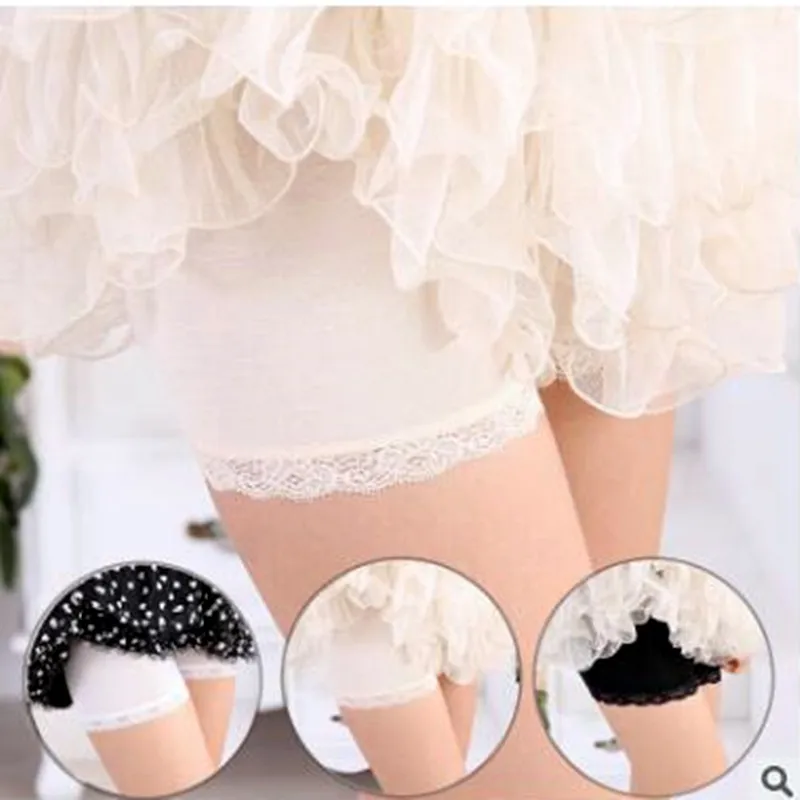 Женские Защитные шорты трусики бесшовное нижнее белье кружевные трусы для