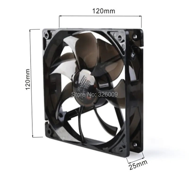 Вентилятор PcCooler F126b 12 см сменный кулер для процессора охлаждение корпуса