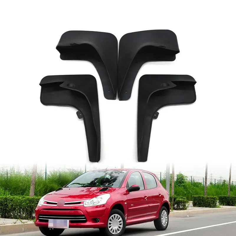 Автостайлинг NWIEV передние и задние брызговики наклейки для Citroen C2 C4 C4L L C5 Hatch Sedan