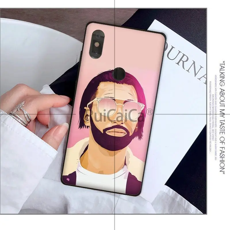 Ruicaica Rapper PNL красочные милые аксессуары для телефонов Чехол Red mi 5 plus Note 4 4X Xuiao 3 8 SE 6 |