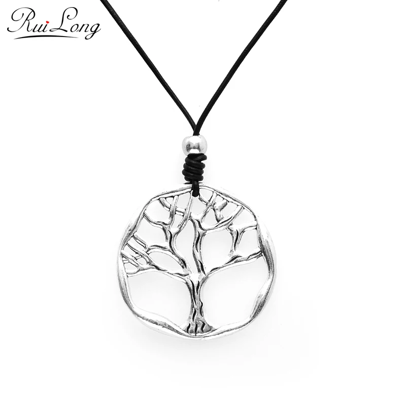 Новинка подвеска в виде дерева груши рыбьей кости руля розы стразы черная